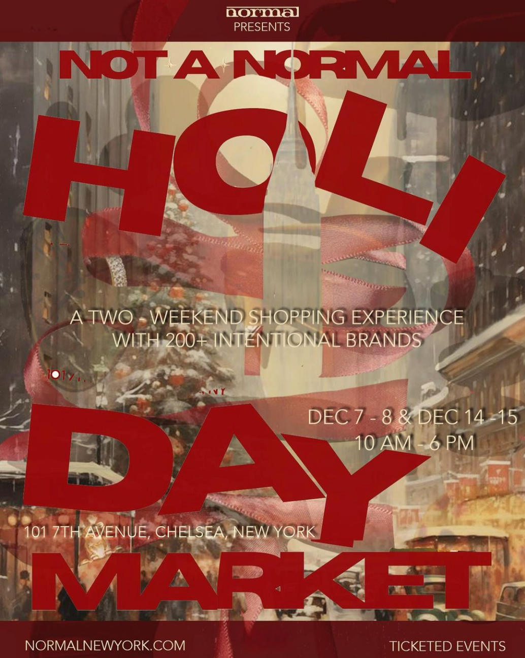 Past Event: Not-A-Normal Holiday Market 12.14-12.15