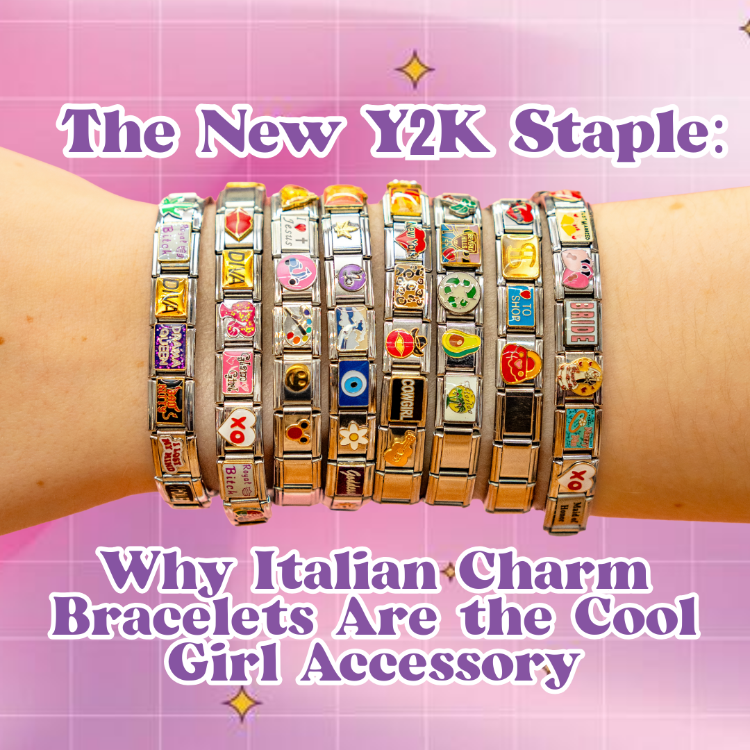 The New Y2K Staple: Why Italian Charm Bracelets Are the Cool Girl Accessory