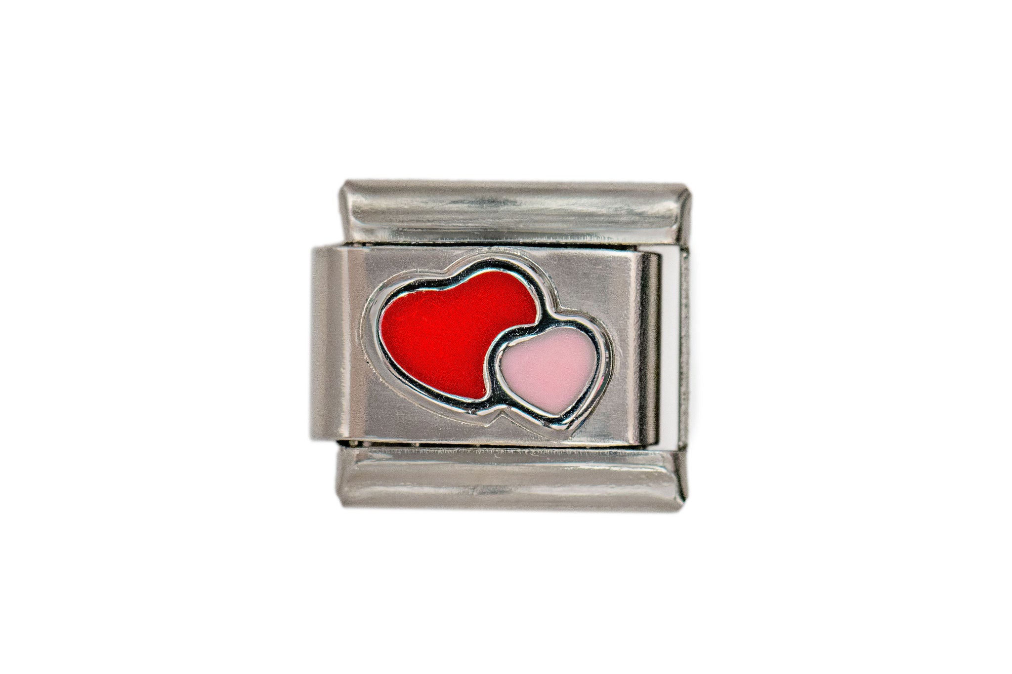 Pink and Red Hearts