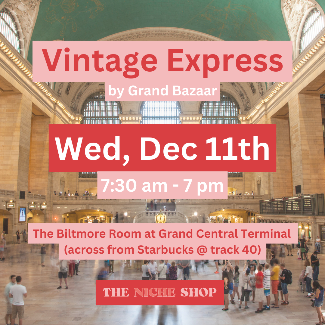 Past Event: Vintage Express by Grand Bazaar, 12.11 – The Niche Shop