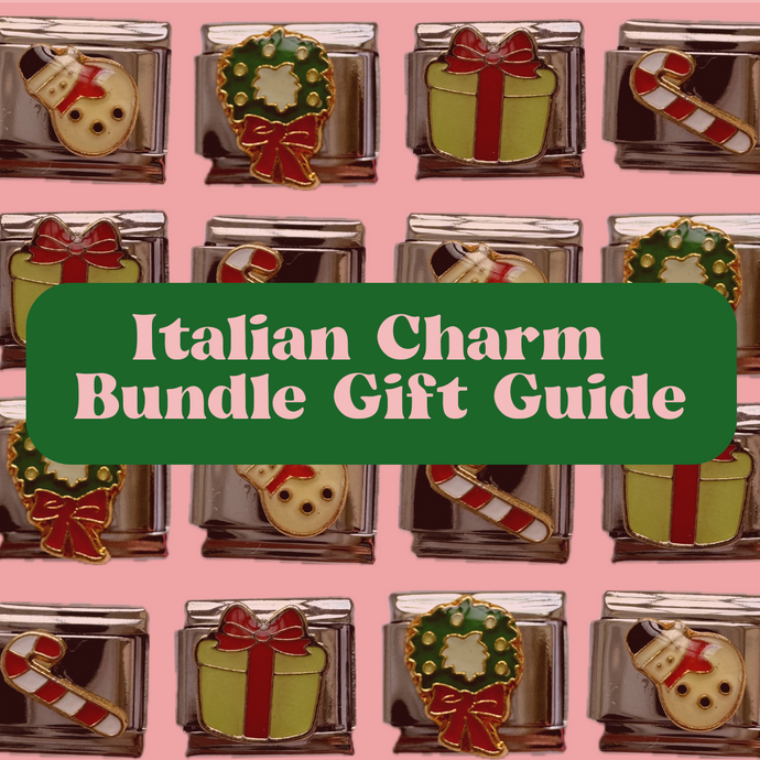 Italian Charm Bundle Gift Guide: Finding the Perfect Personalized Present