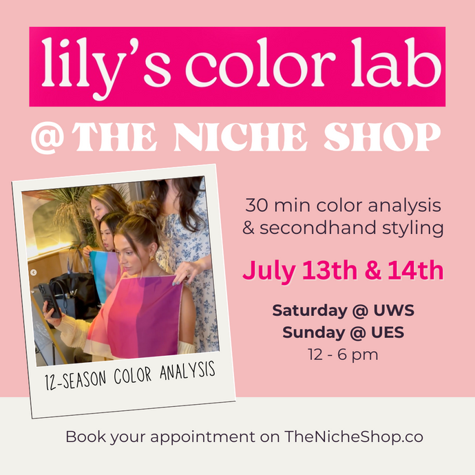 Past Event: Lily's Color Lab Pop-Up 7.13.24 -7.14.24