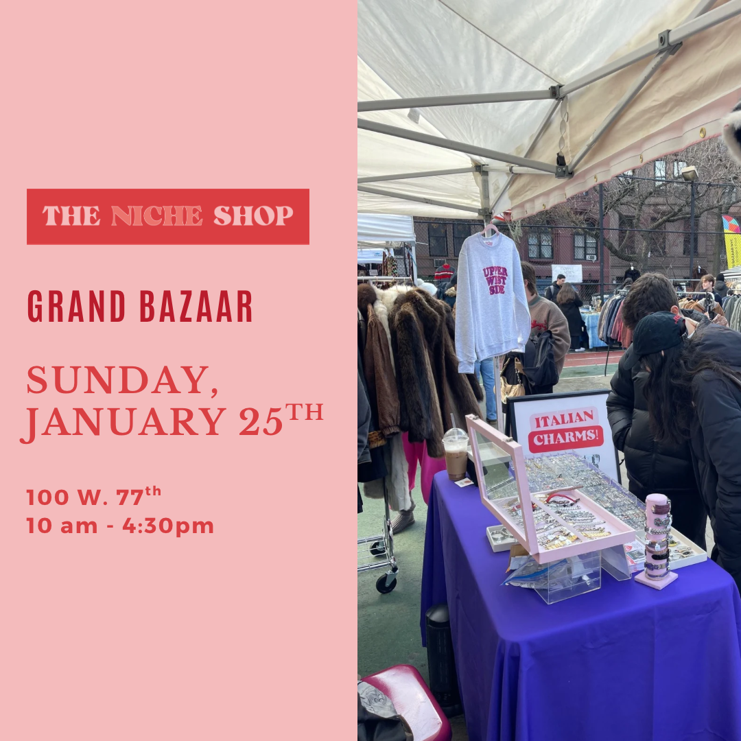 Upcoming Event: Grand Bazaar, 01.25