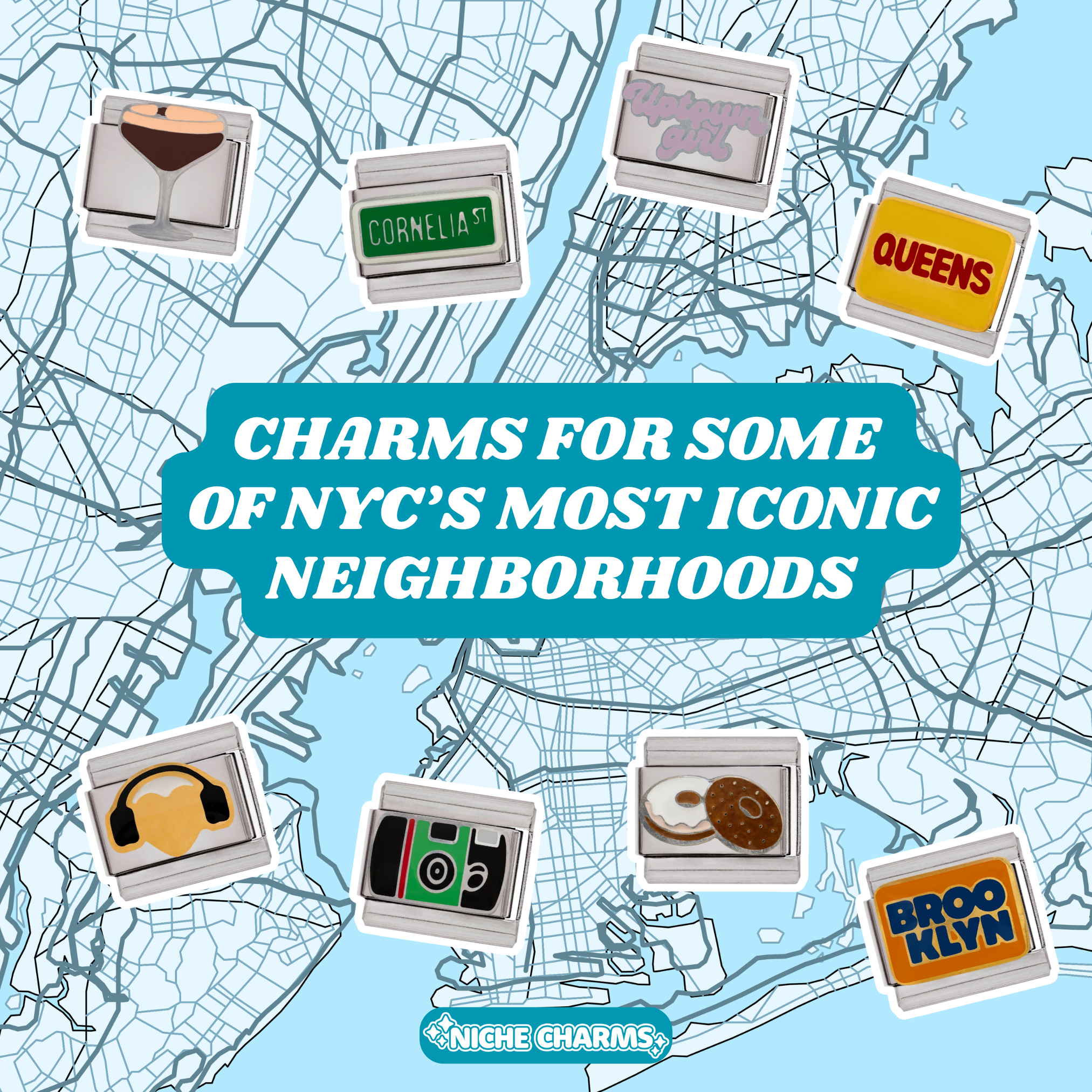 Charms for some of NYC’s most iconic neighborhoods