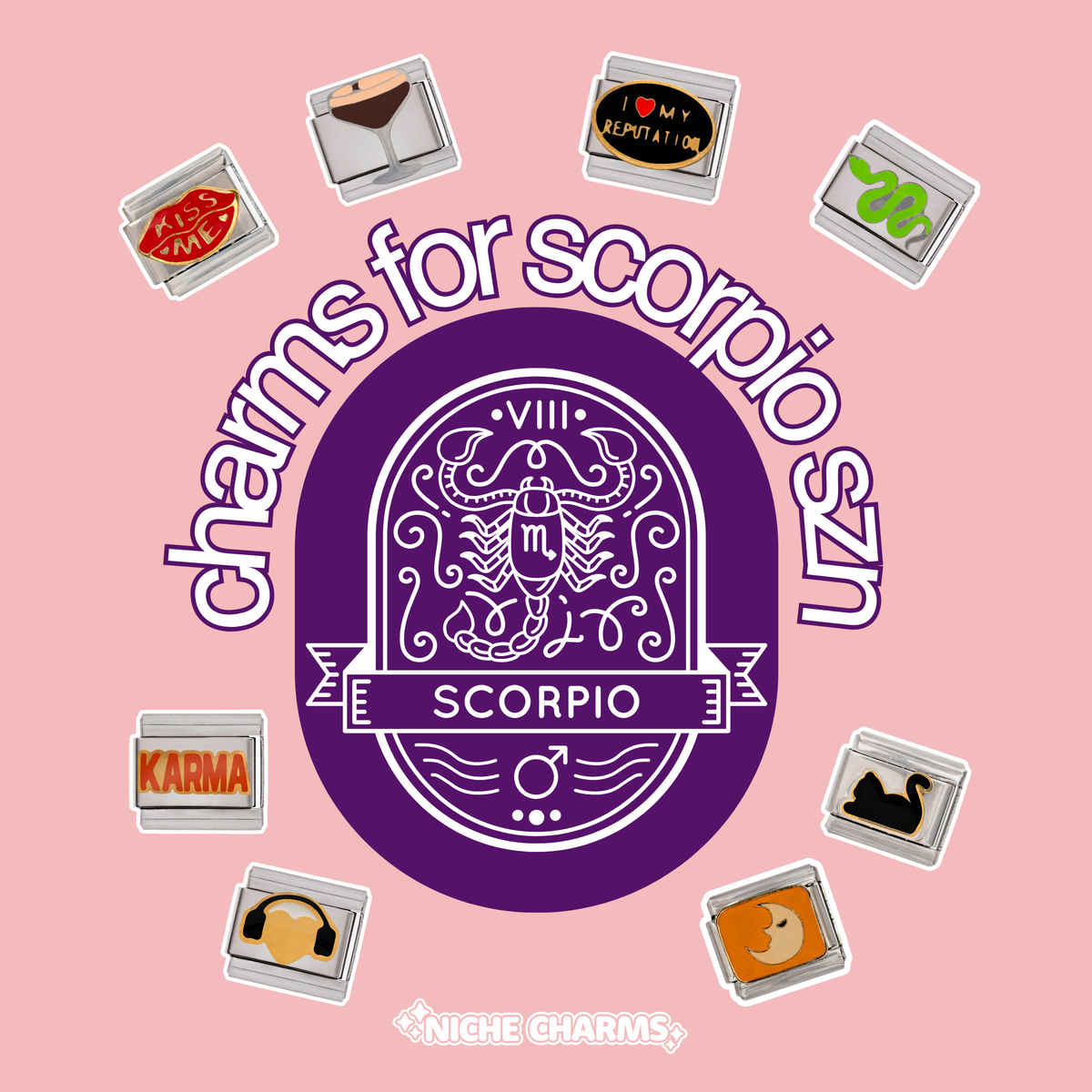 Charms for Scorpio Season