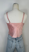 Load image into Gallery viewer, Bennett Faich Pink Beaded Lace Tank Top
