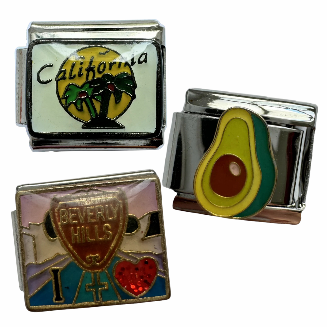 California Dreaming Italian Charm Bundle