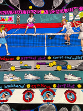 Load image into Gallery viewer, Nicole Miller Tennis Silk Scarf
