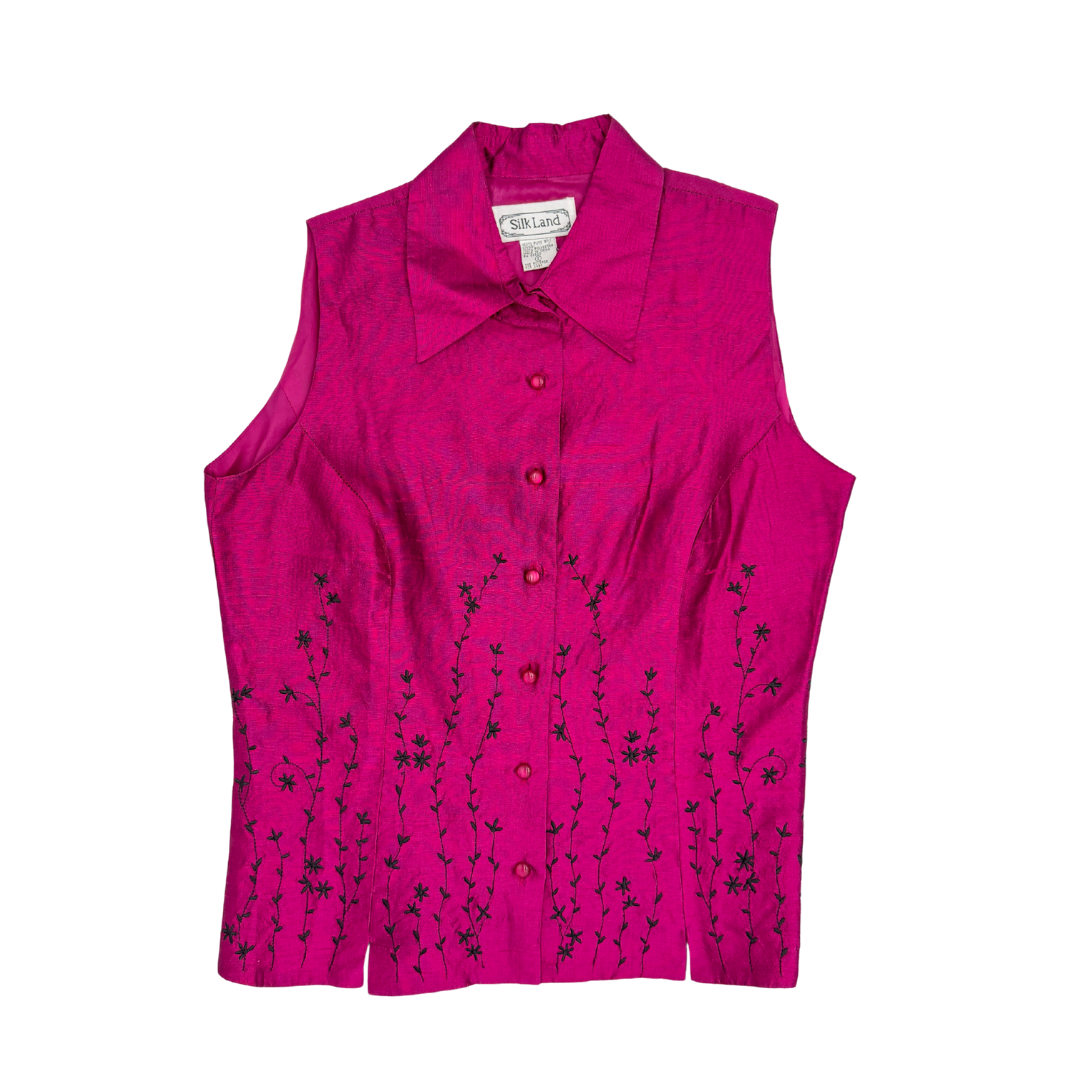 Silk Land Tank Top