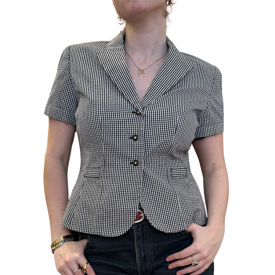 Tahari Blazer Top