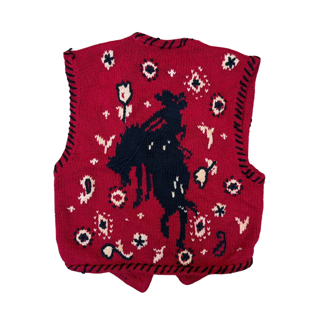 Sharon Young Western Sweater Vest