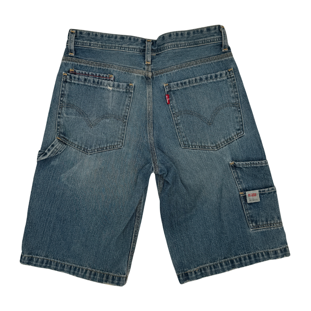 Levis Cargo Pocket Denim Shorts