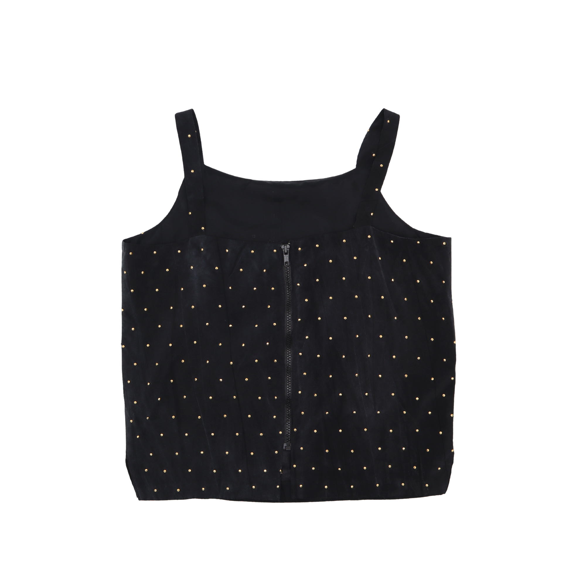 Gold Studded Black Top