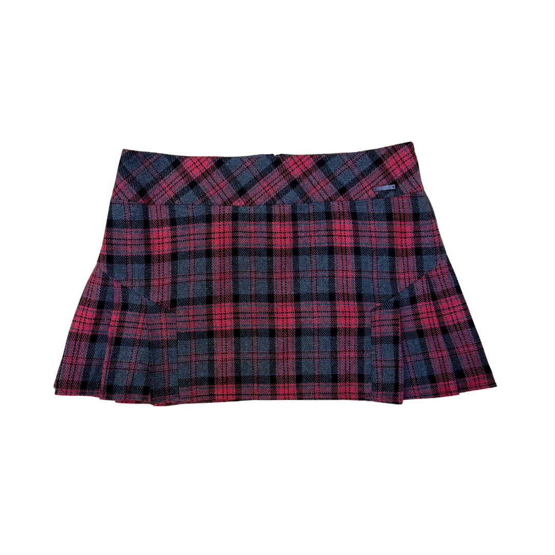 Elle Plaid Mini Skirt