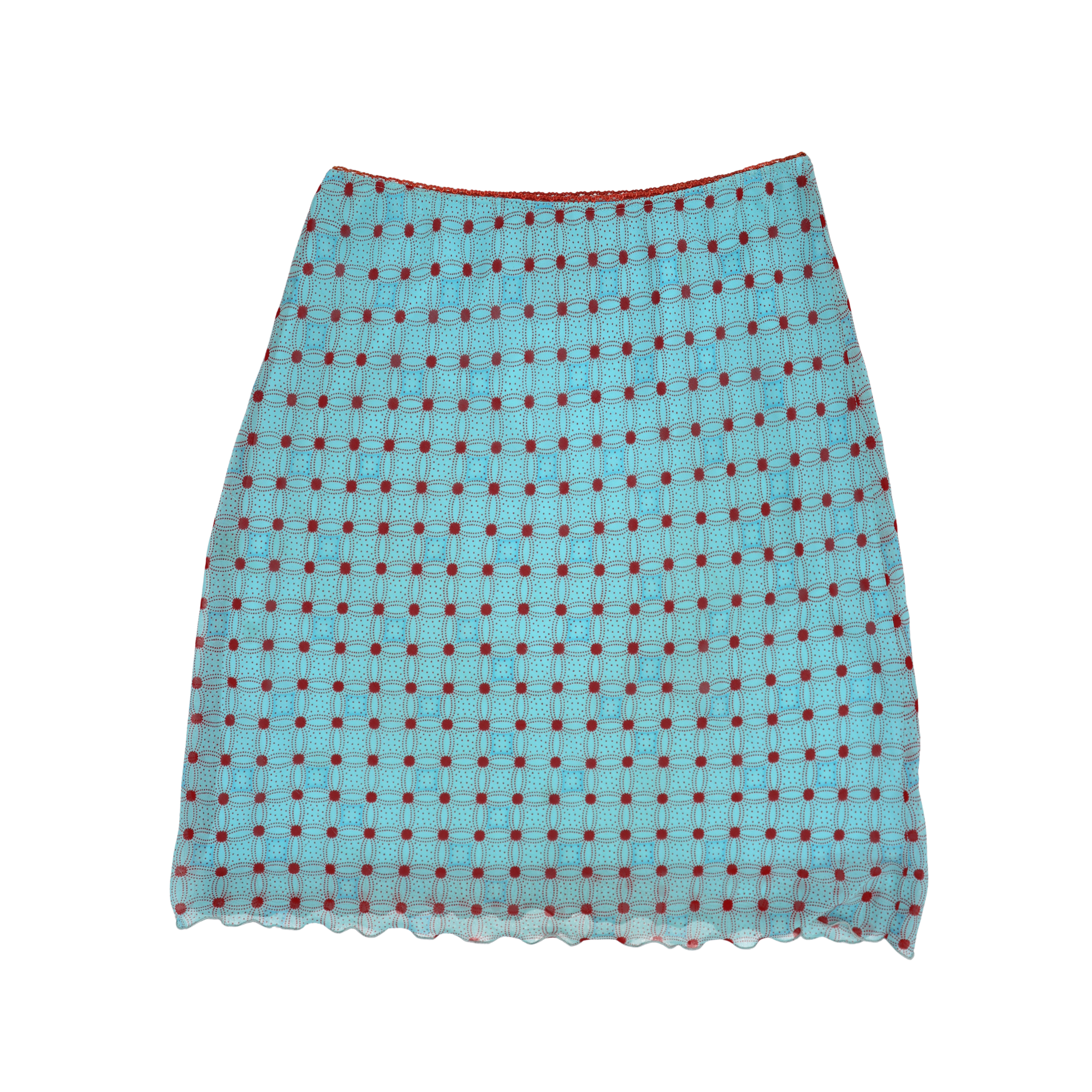 Mimi Chica Blue Skirt