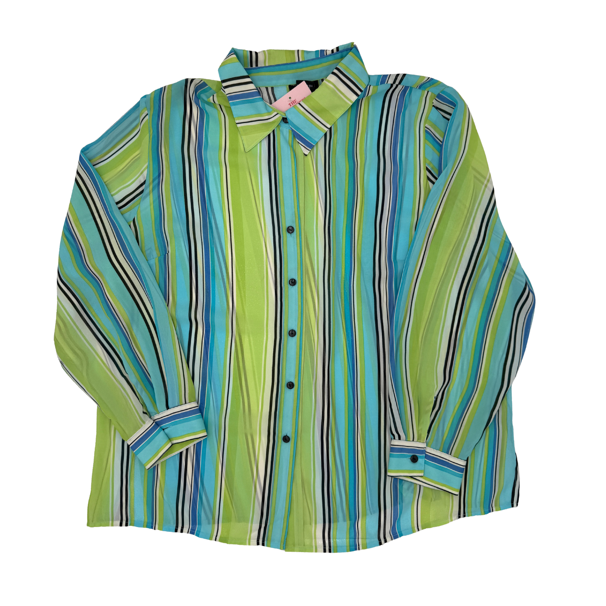 RQT Woman Sheer Stripe Top