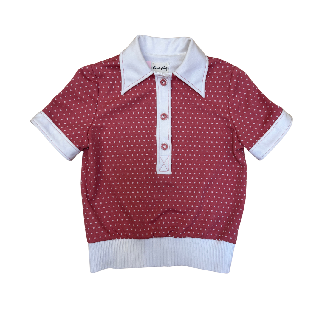 Country Set Polka Dot Top
