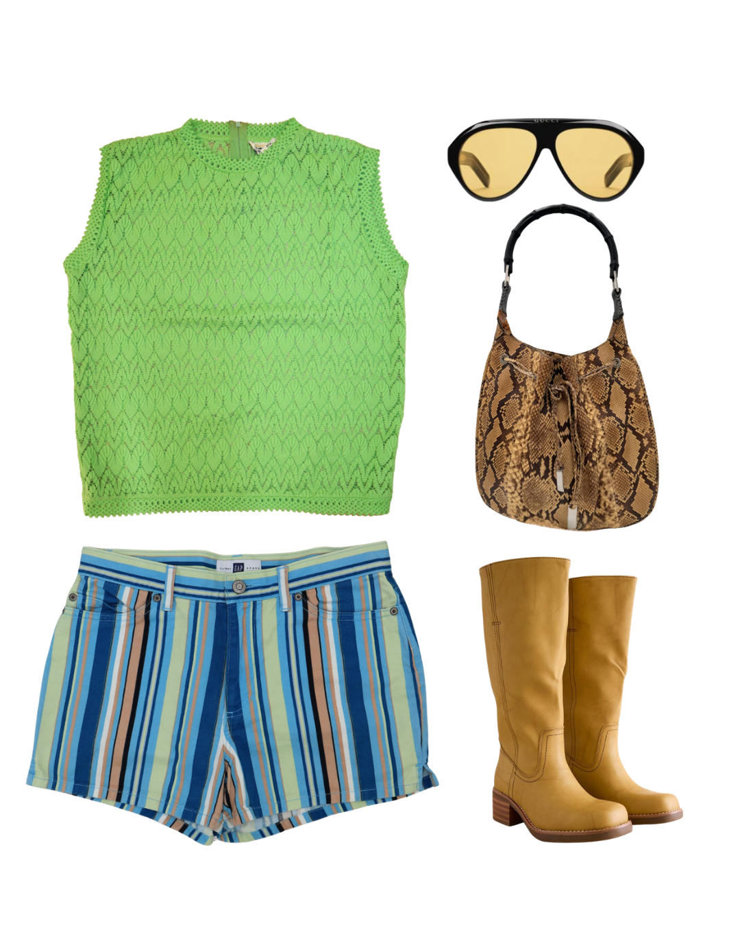 Gap Striped Shorts