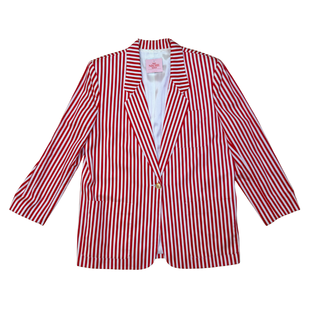 Liz Claiborne Striped Blazer