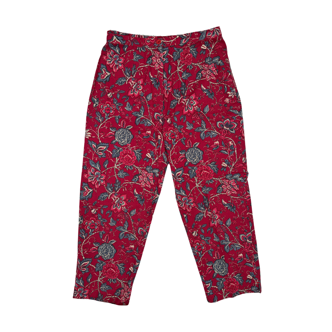 Charter Club Flower Print Capris