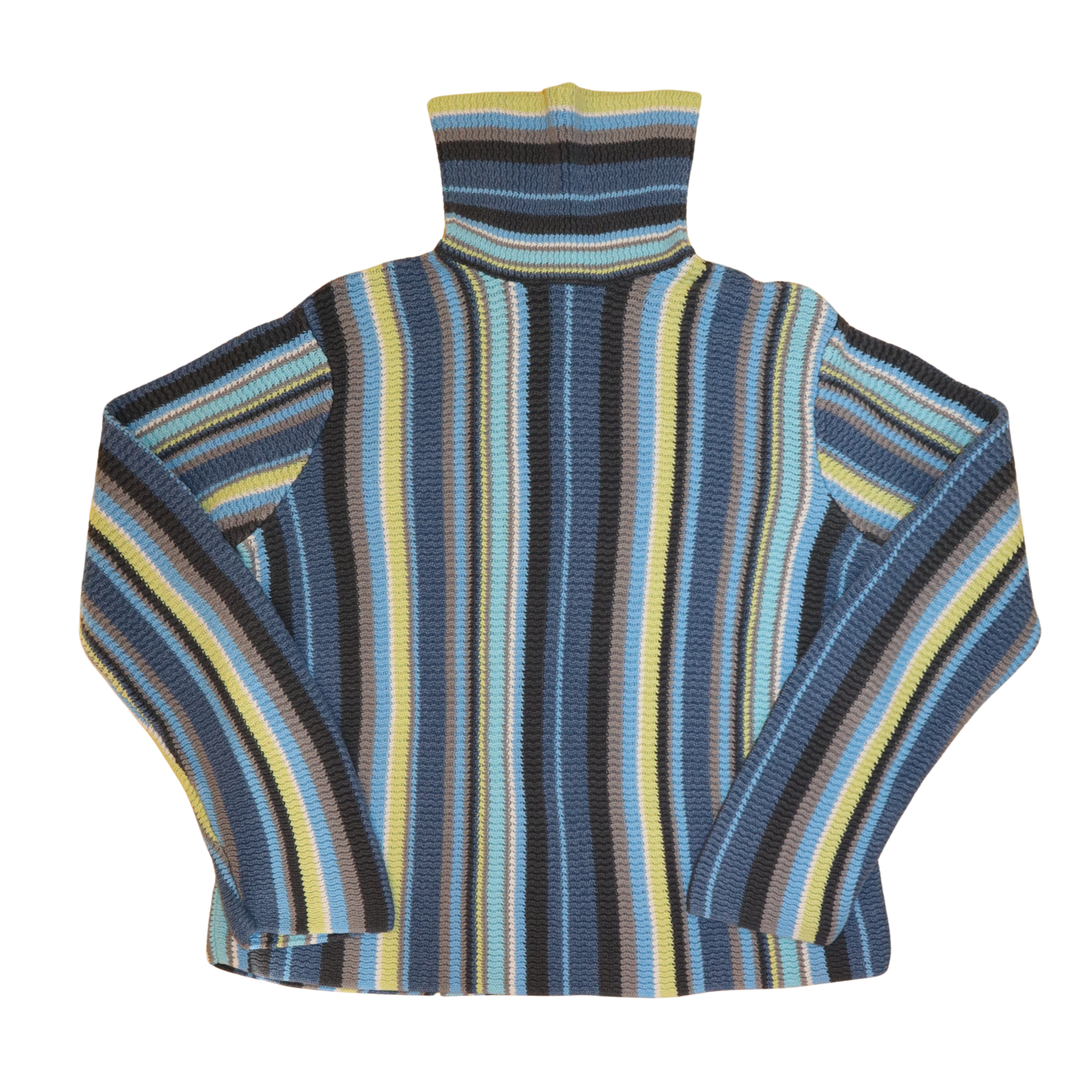 Stripe Turtleneck Top