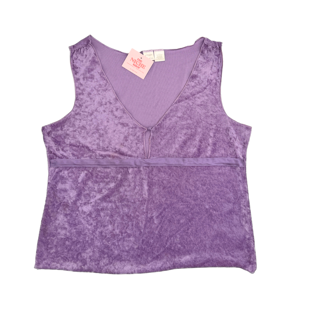 Gillian & O'Malley Crushed Velvet Top