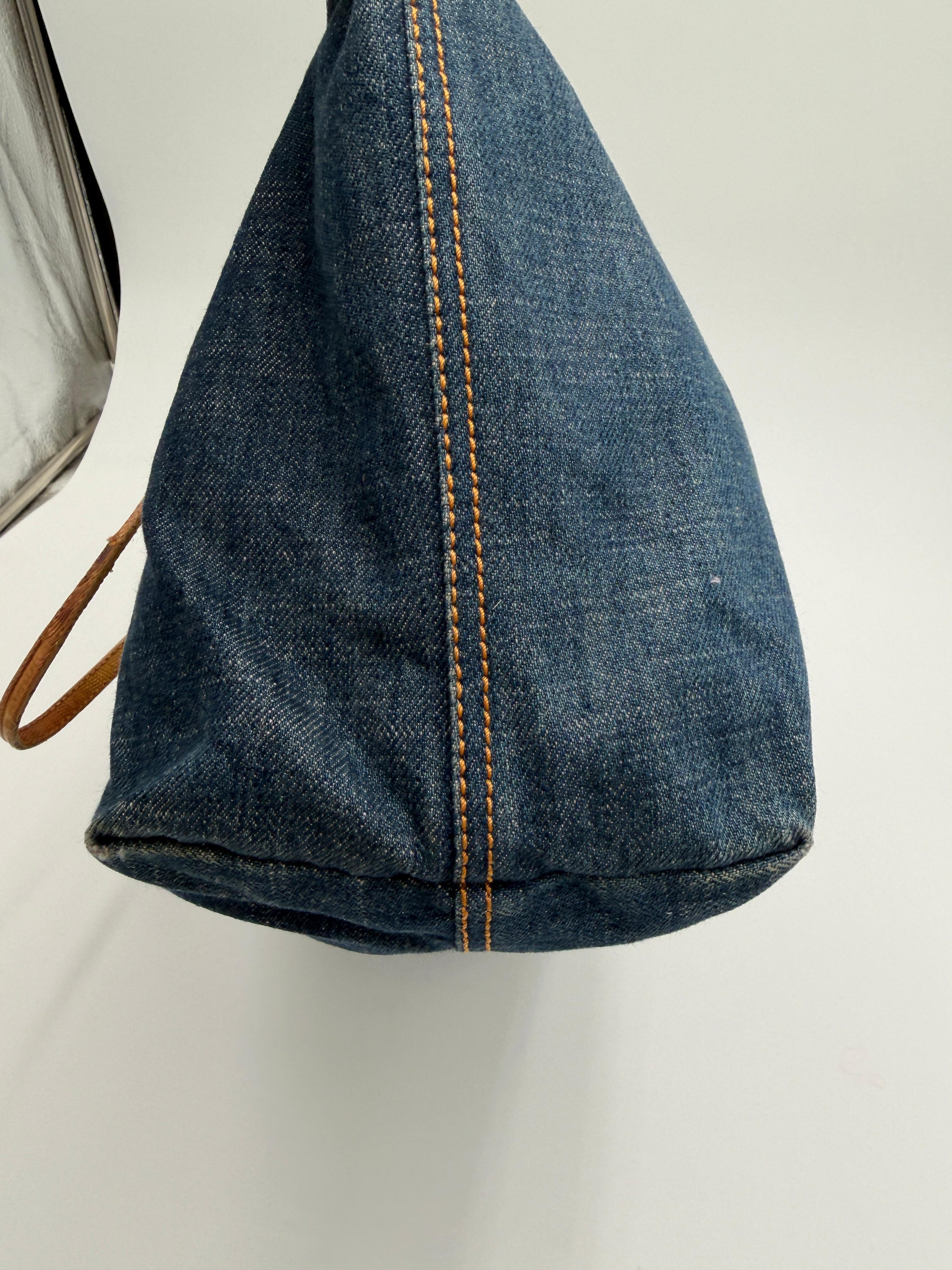 Fendi Denim Tote Bag