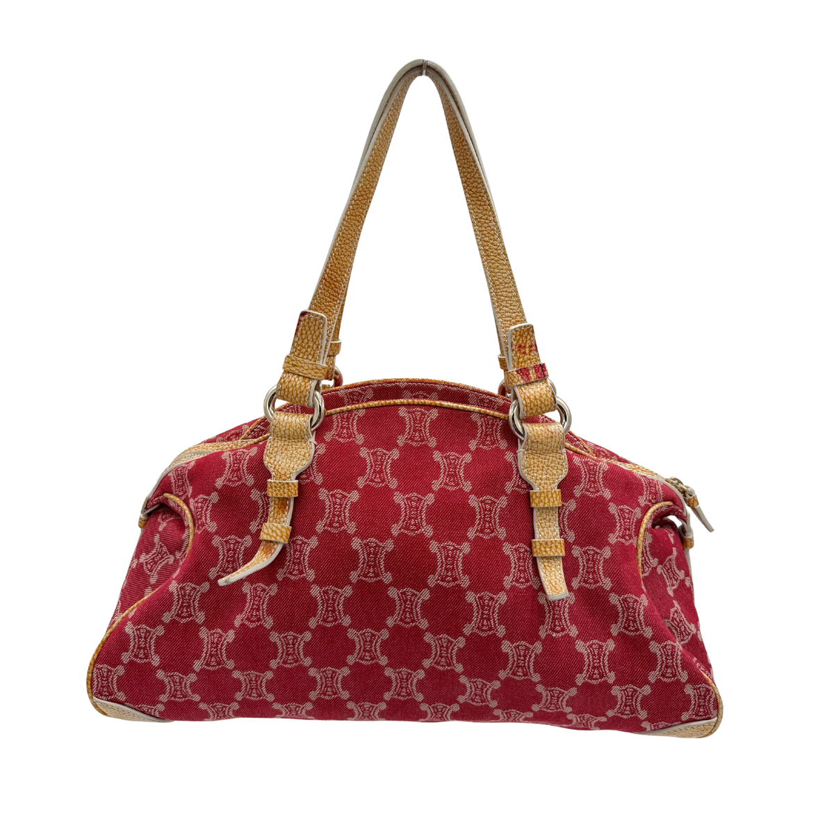 Celine Macadam Denim Bittersweet Hobo Handbag