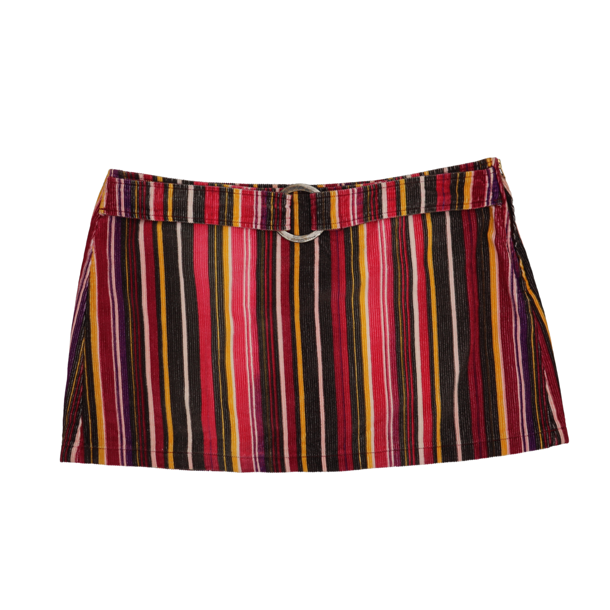 The Hip Site Striped Corduroy Skirt
