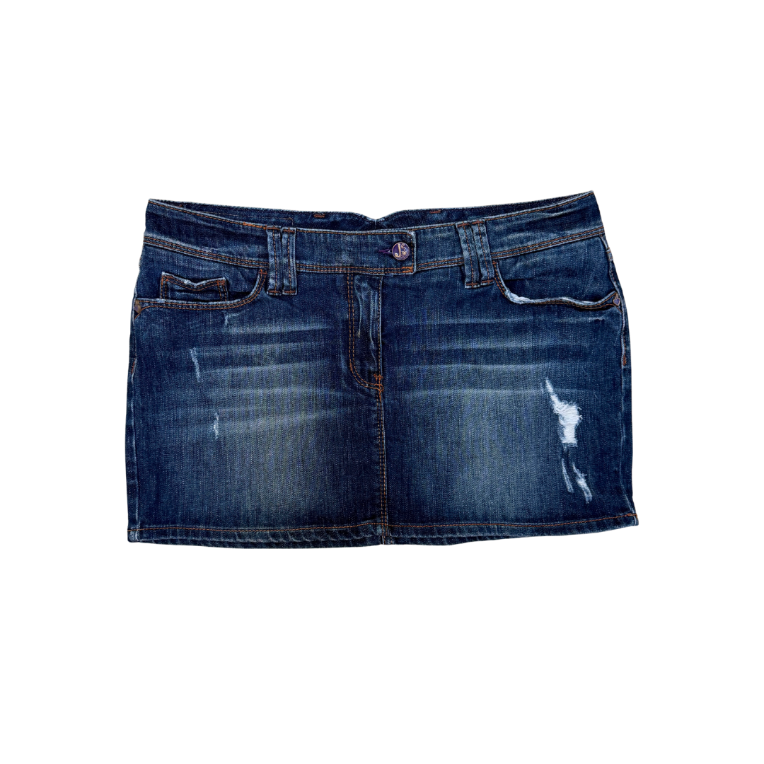 Playlife Denim Mini Skirt