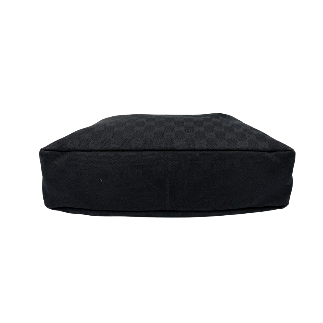 Gucci GG Black Horsebit Bag