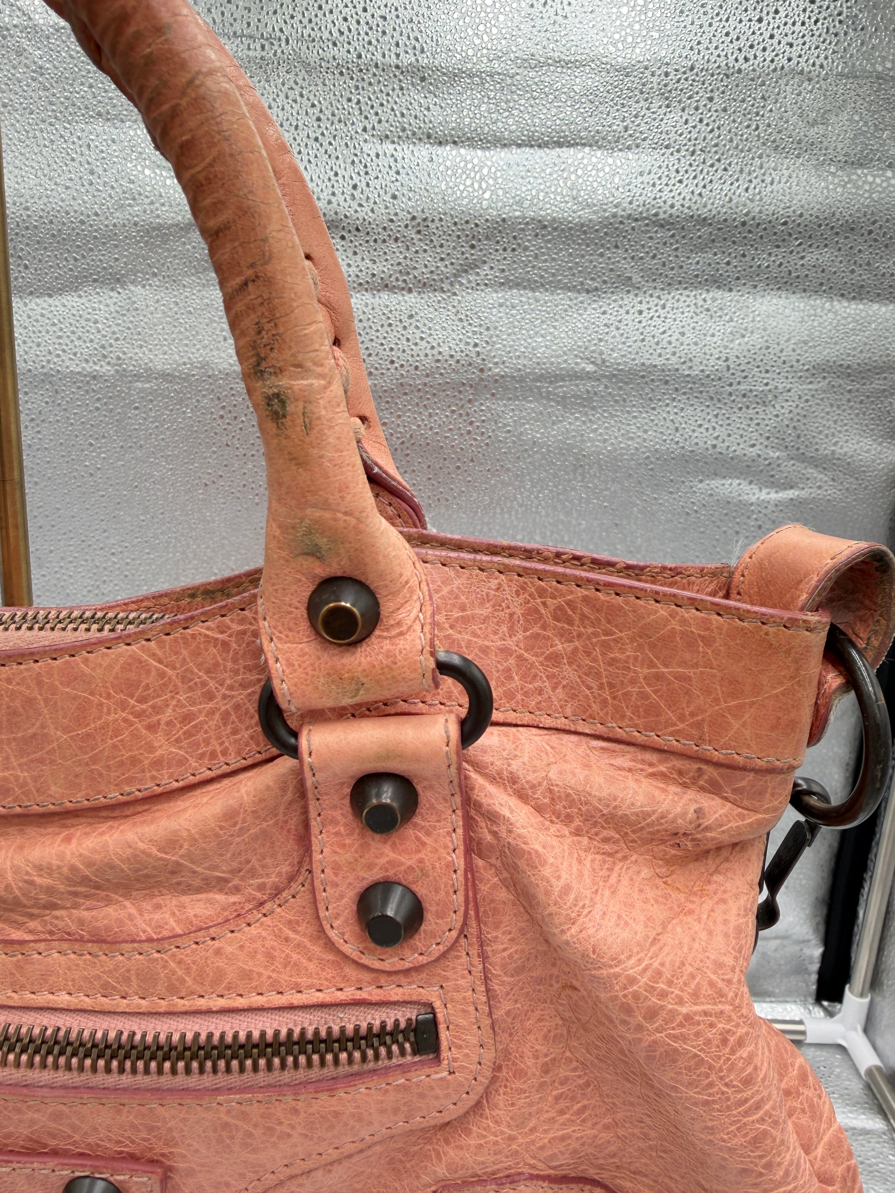 Balenciaga The First Lambskin Bag