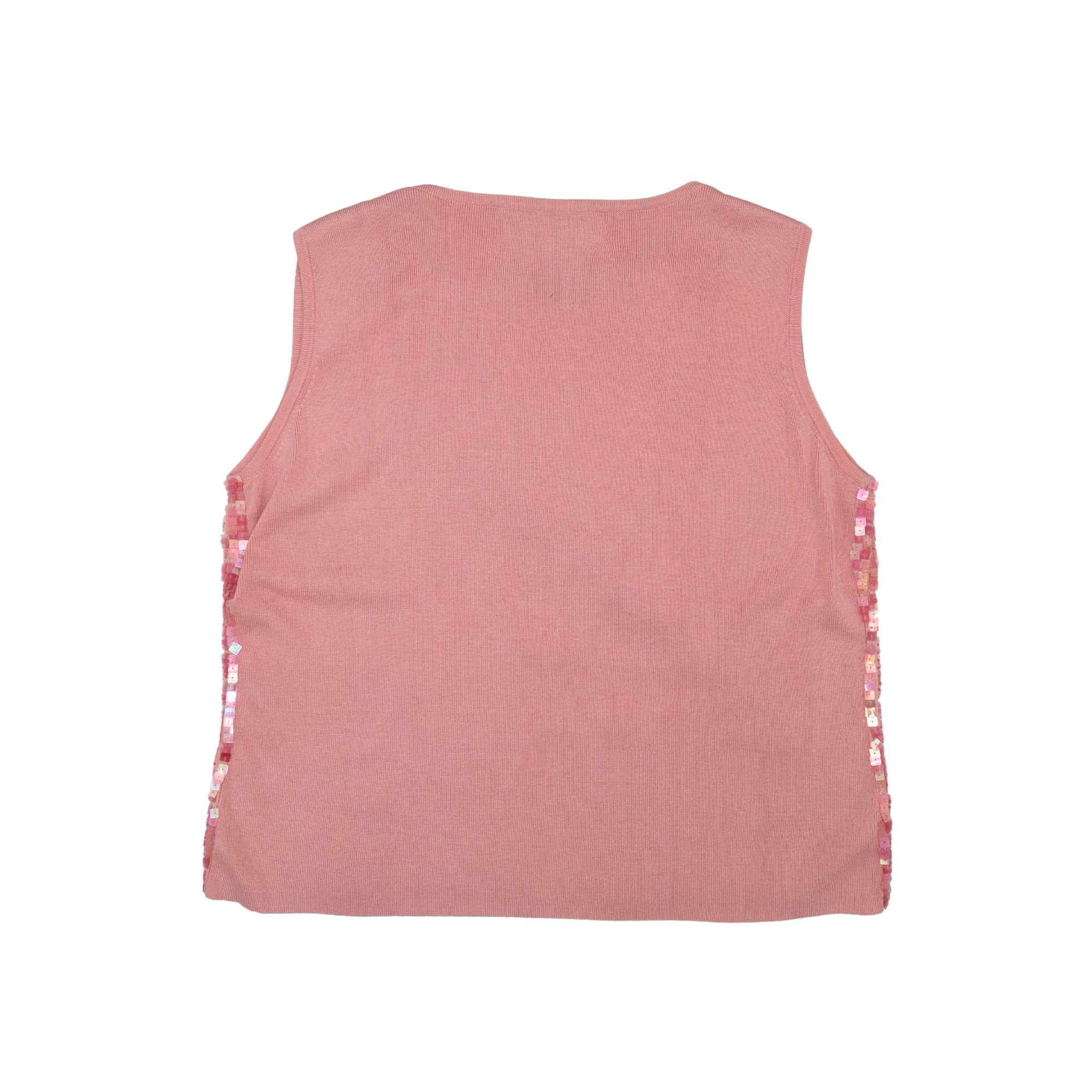 Joseph A Pink Sequin Top