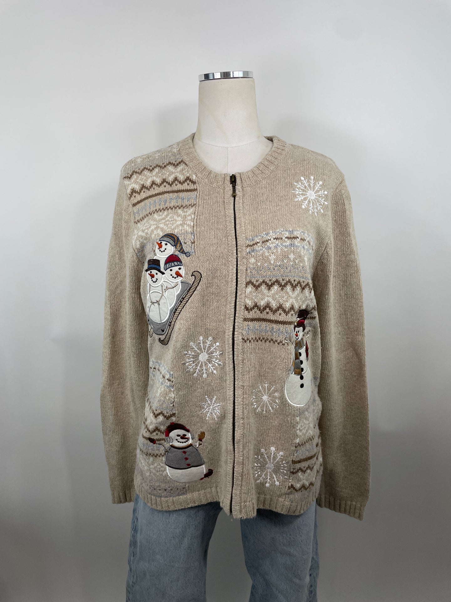 Croft & Barrow Snowman Sweater