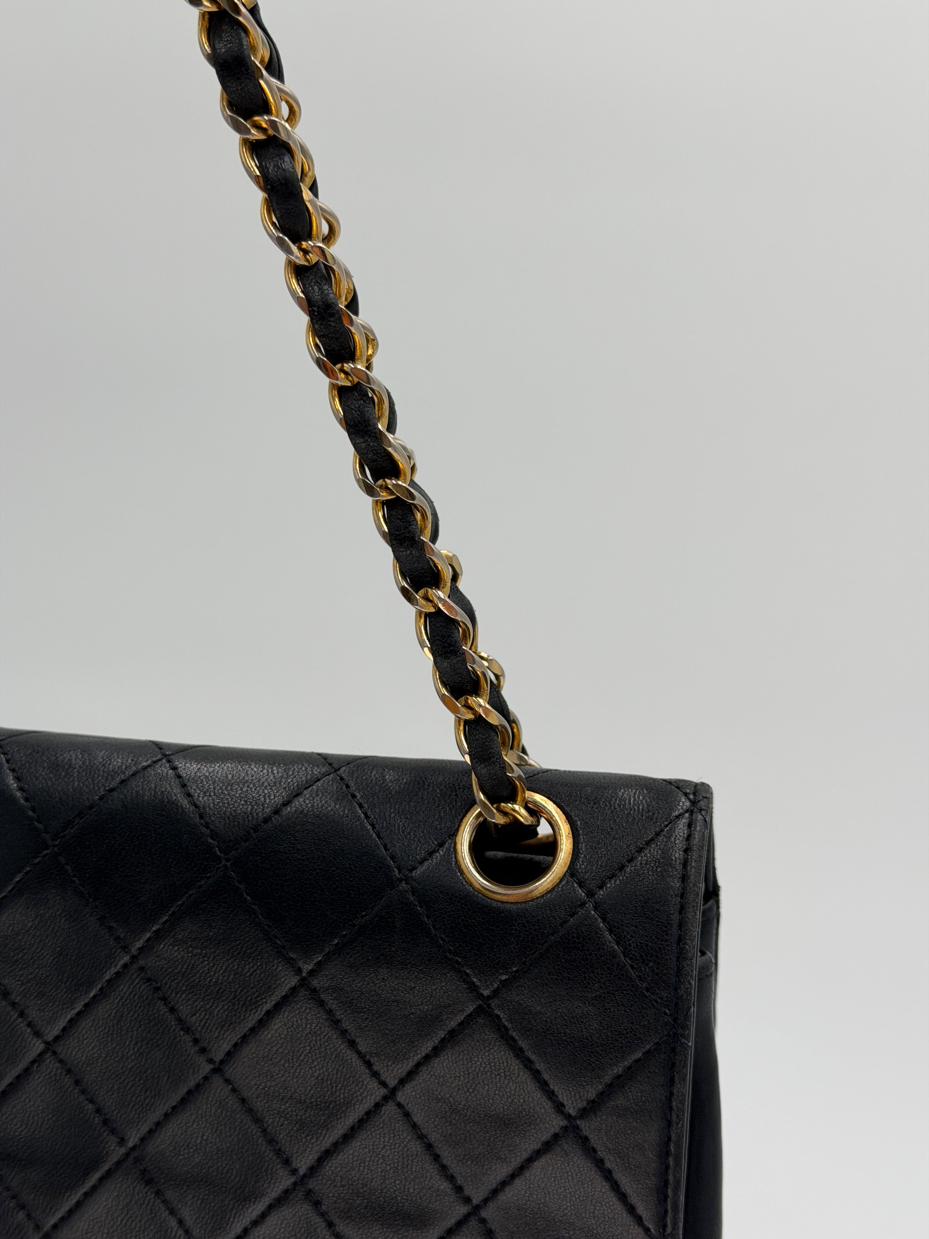 Chanel Navy Double Flap Bag