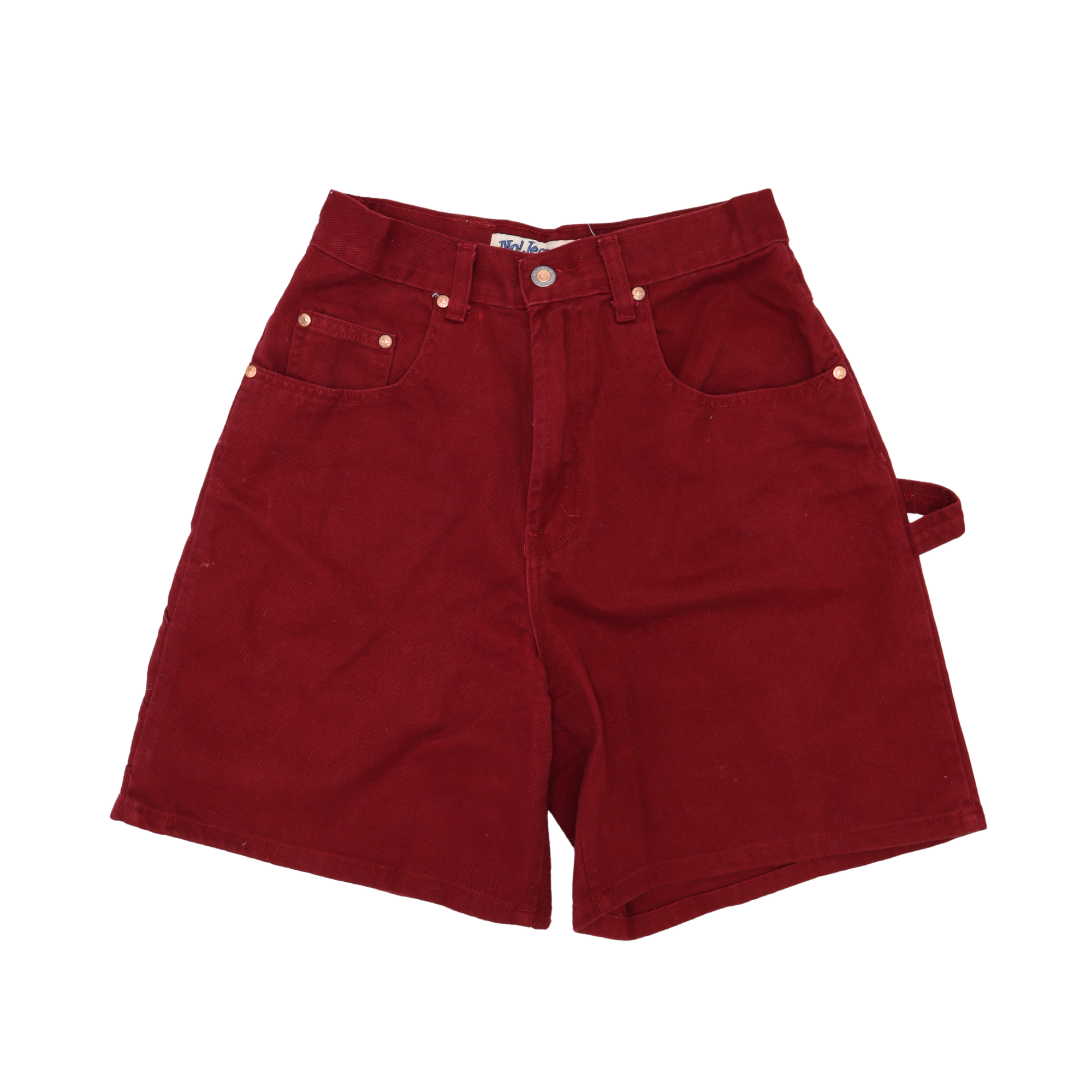 No! Jeans Absolutely Blues Maroon Shorts