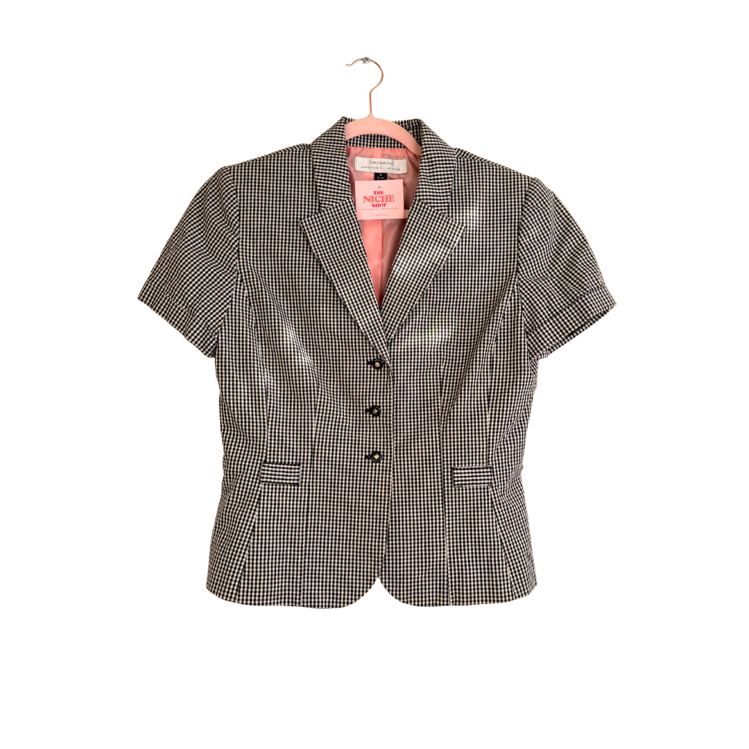 Tahari Blazer Top