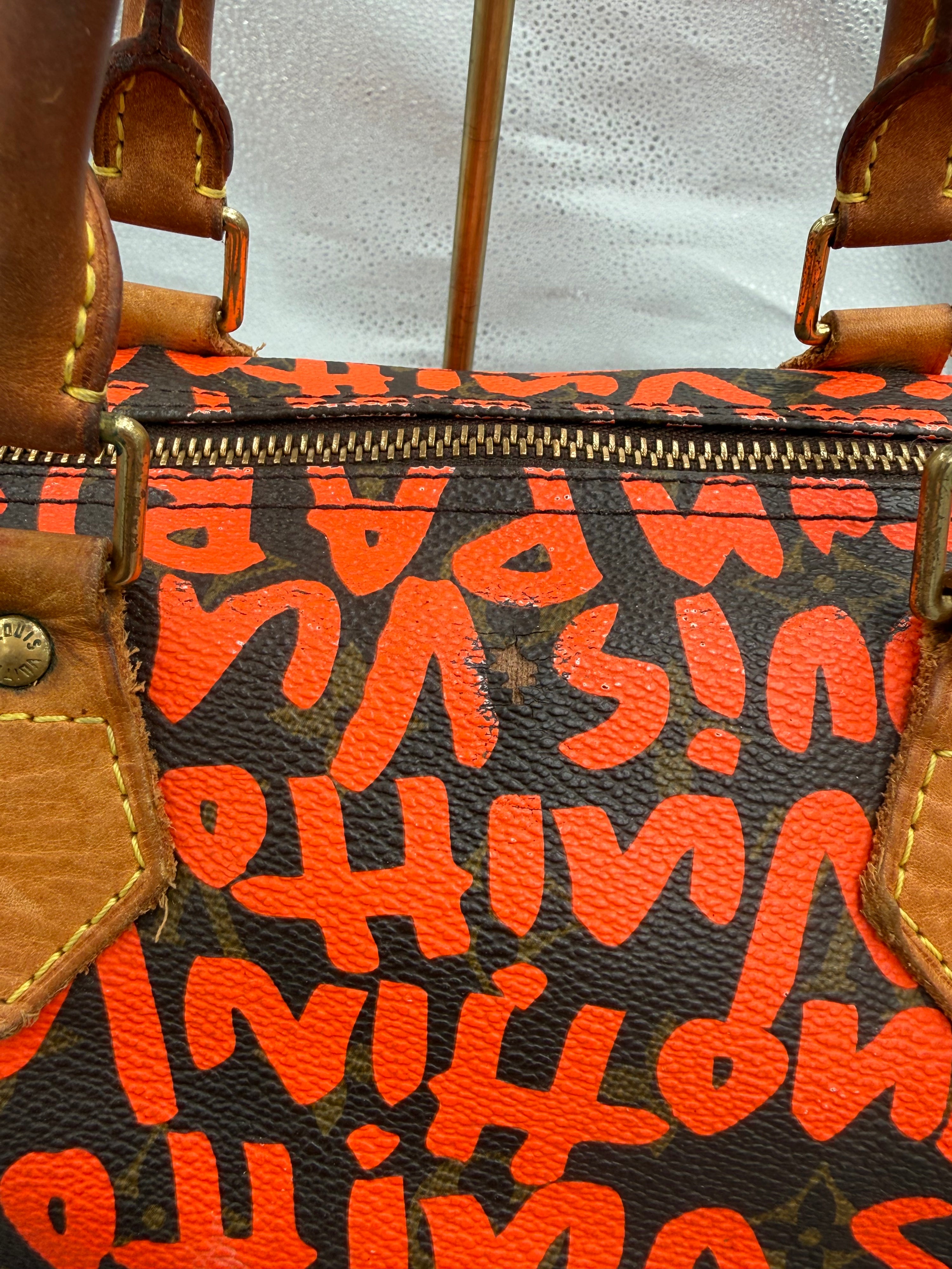 Louis Vuitton Monogram Graffiti Speedy 30