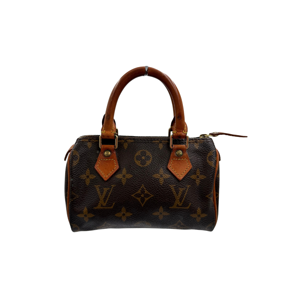 Louis Vuitton Vintage Monogram Canvas Mini Speedy HL Bag