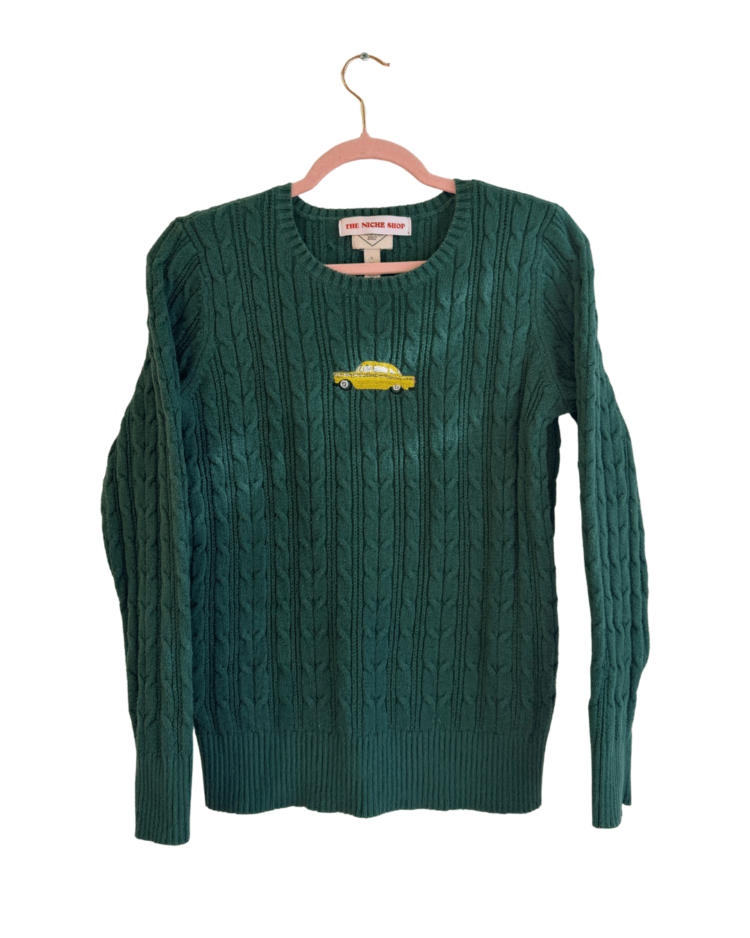 Taxi Green Sweater