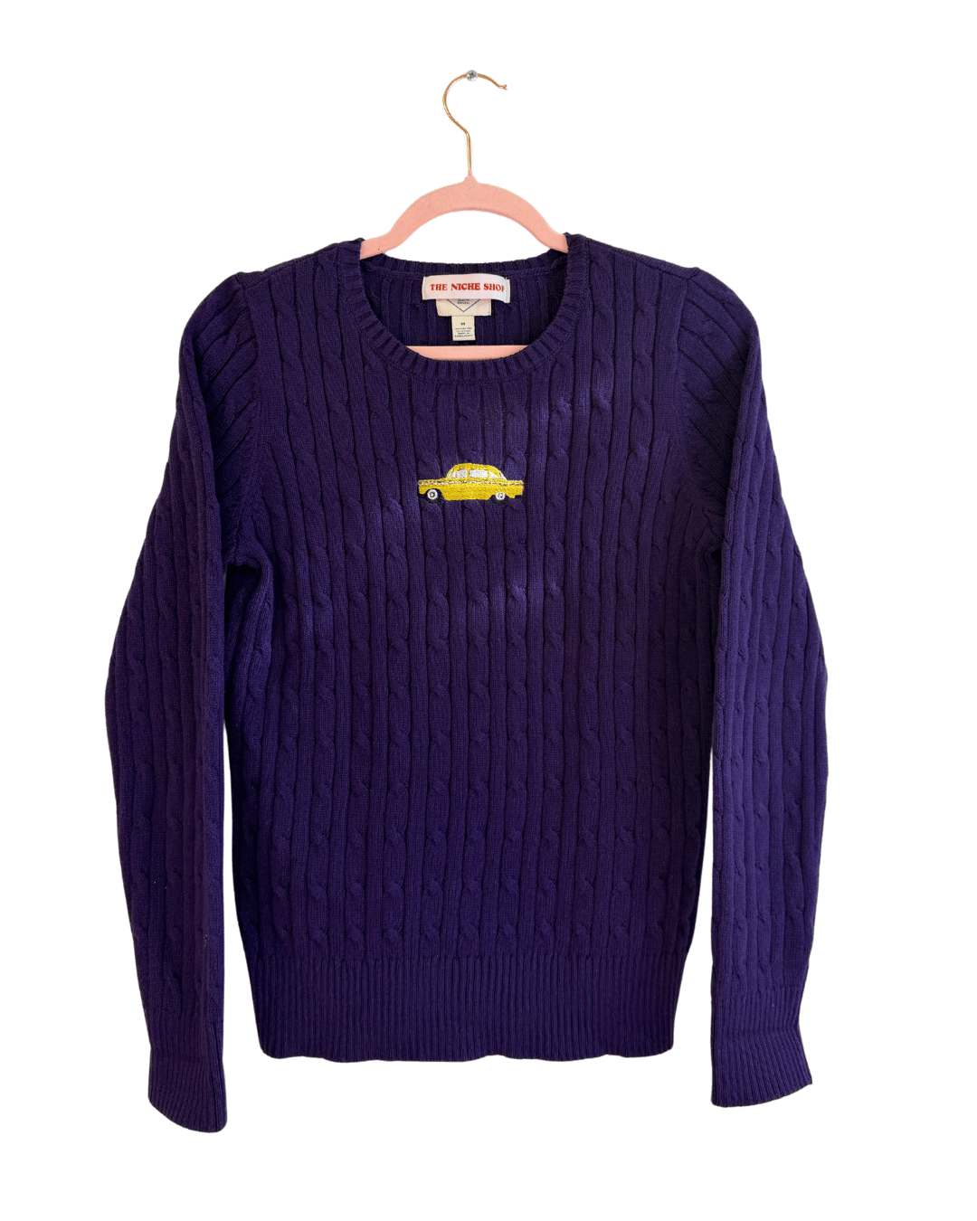 Taxi Dark Purple Sweater