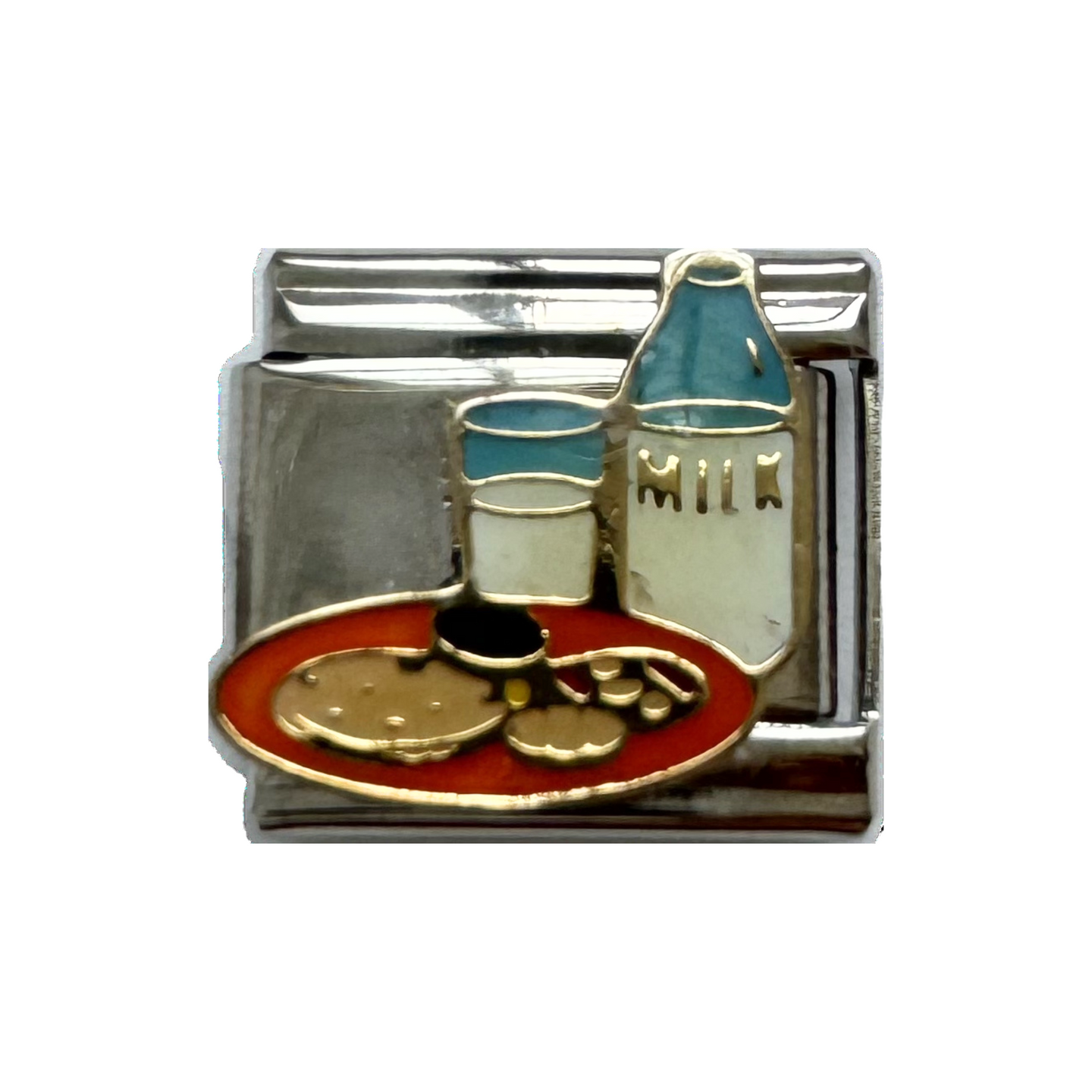 Milk and Cookies Italian Charm