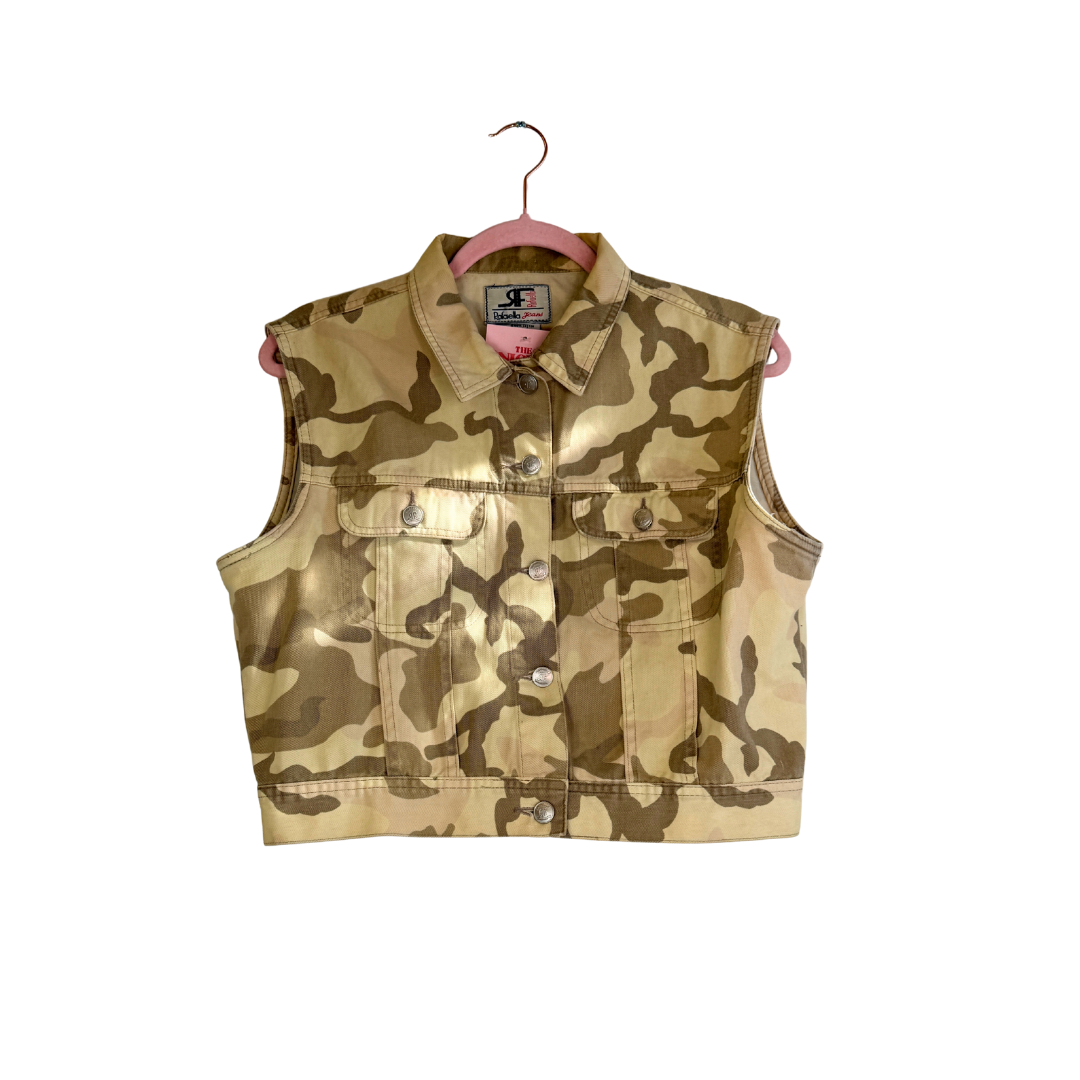 Rafaella Jeans Camo Vest