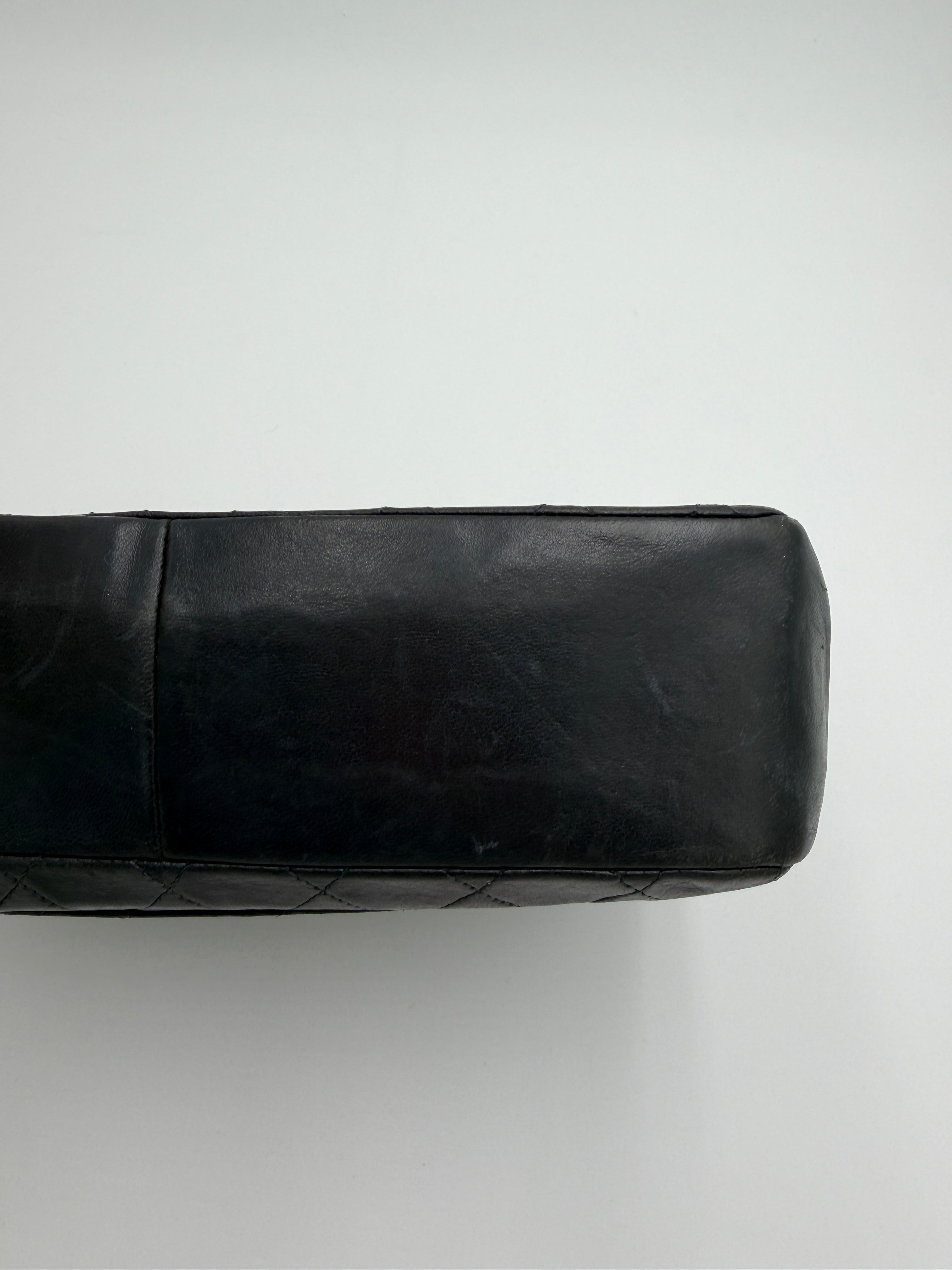 Chanel Navy Double Flap Bag