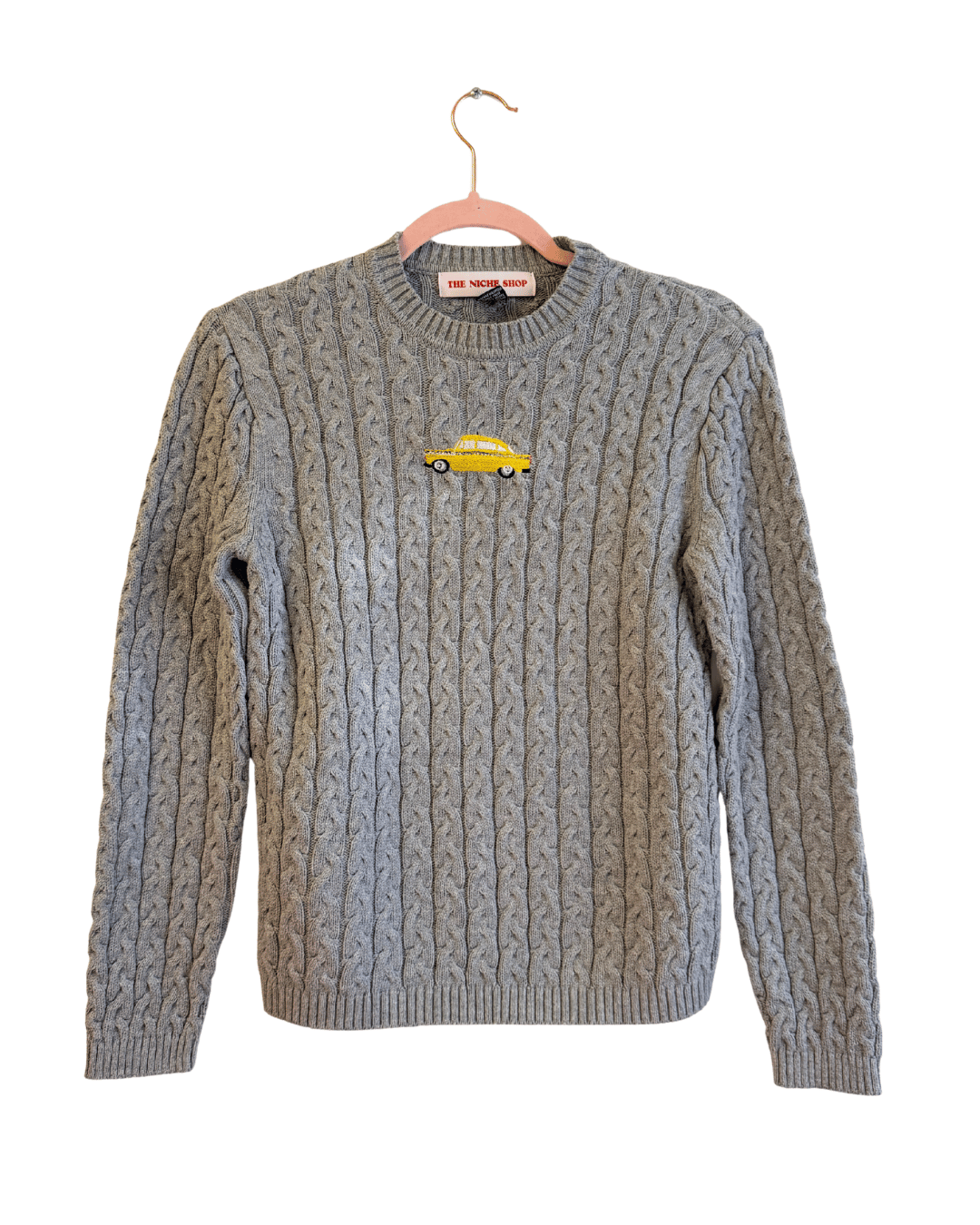 Taxi Light Grey Sweater