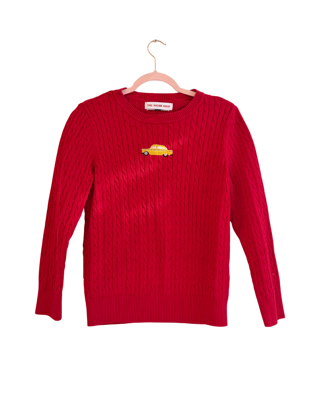 Taxi Red Sweater