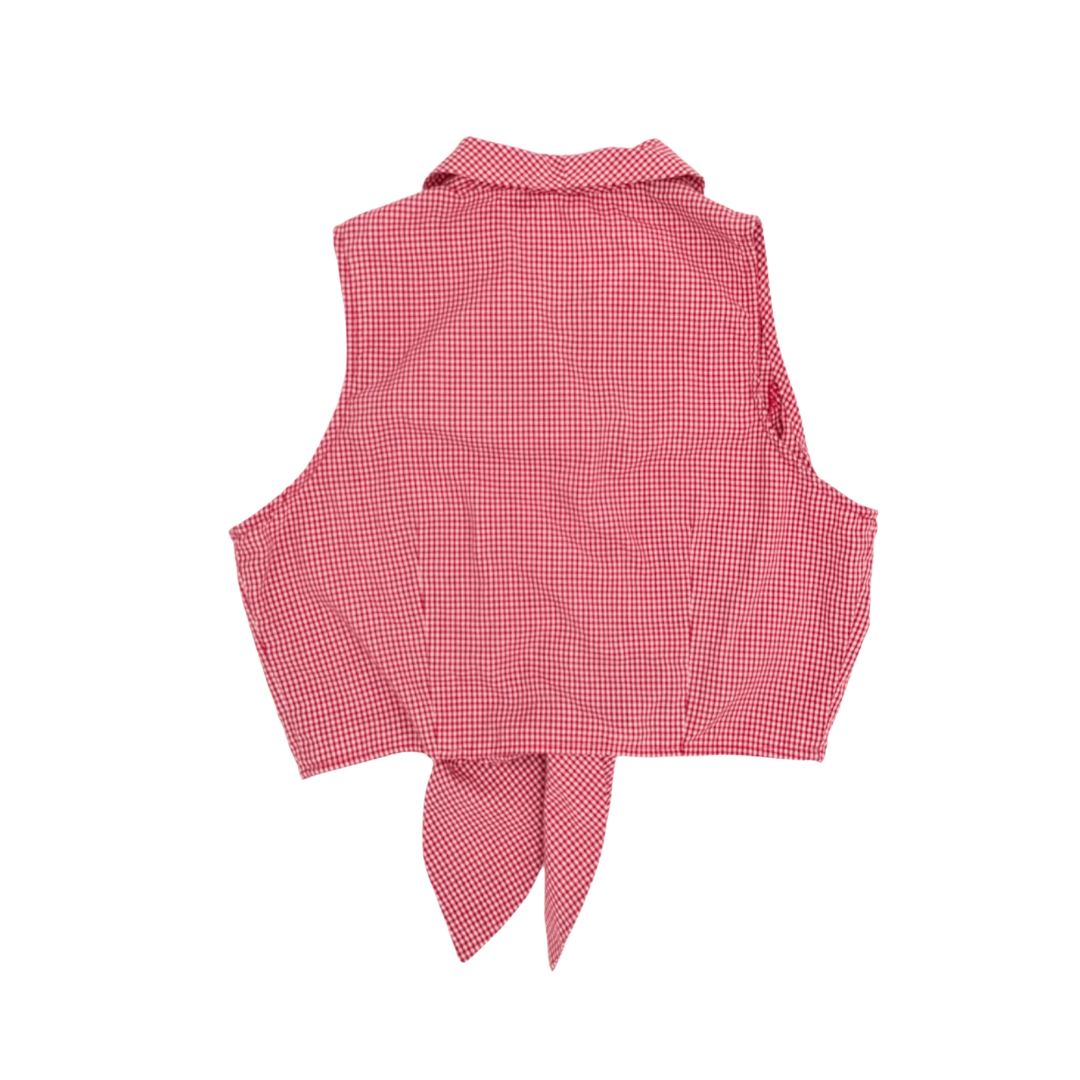 Spoiled Girl Tie Crop Top