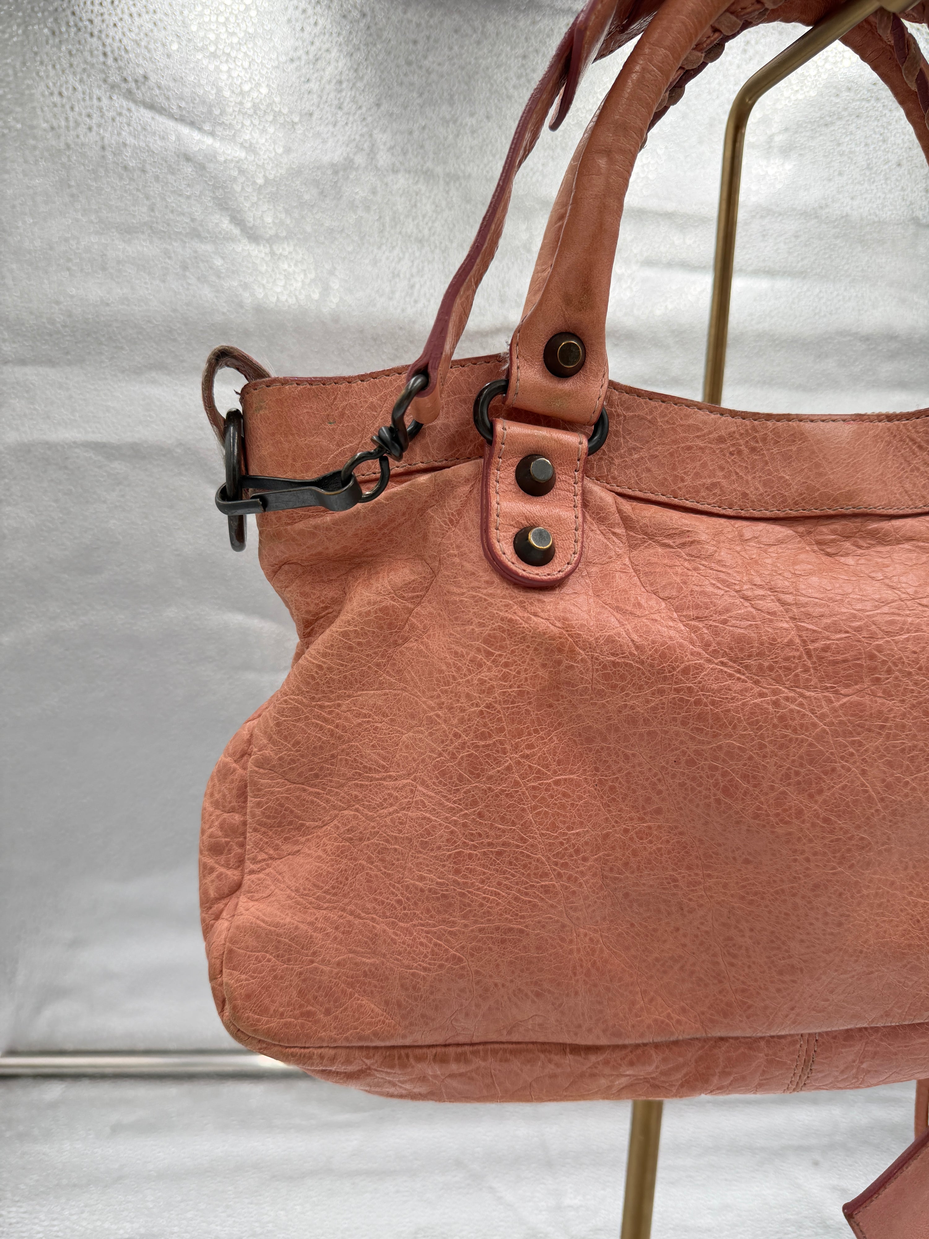 Balenciaga The First Lambskin Bag