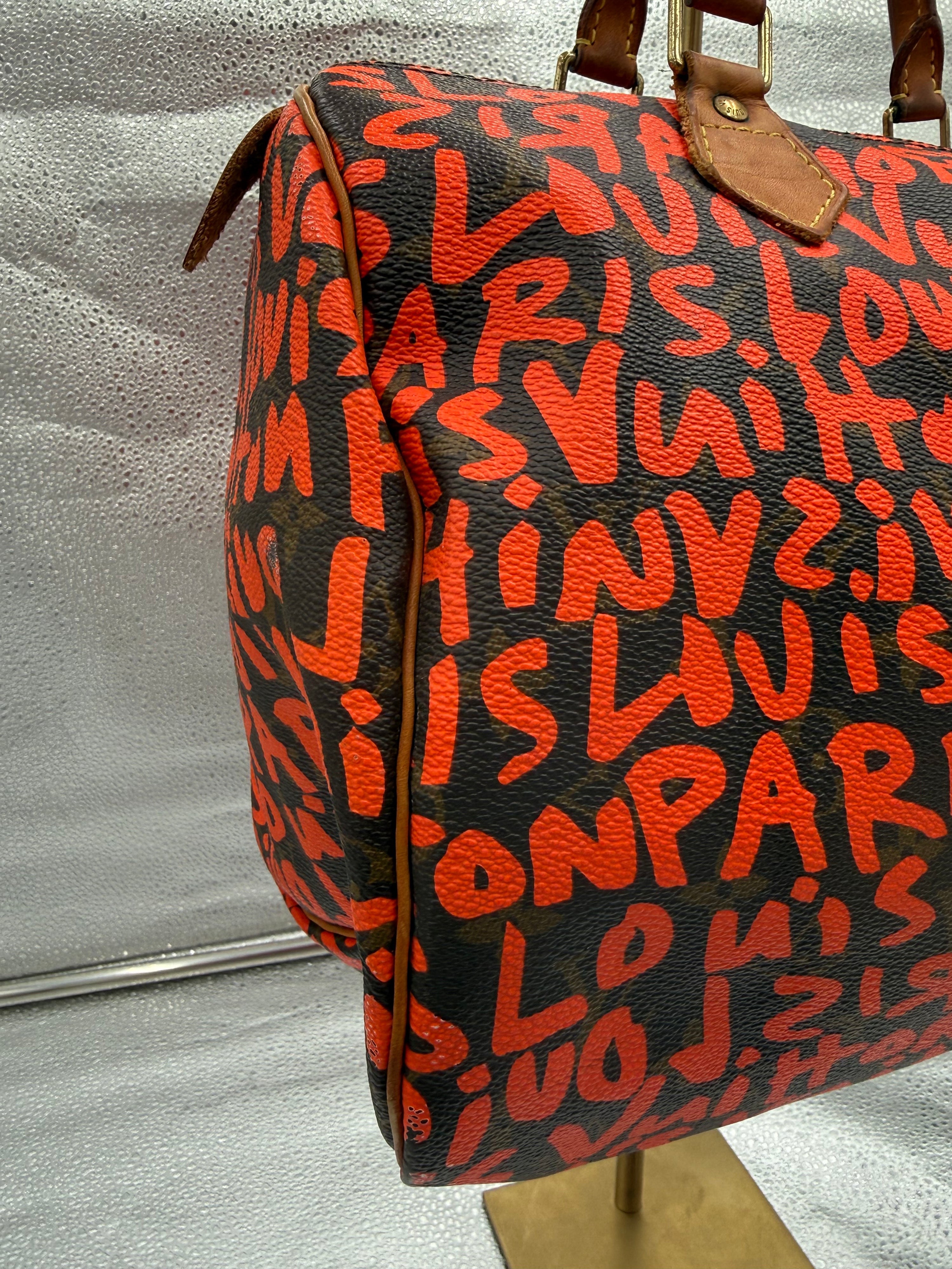 Louis Vuitton Monogram Graffiti Speedy 30