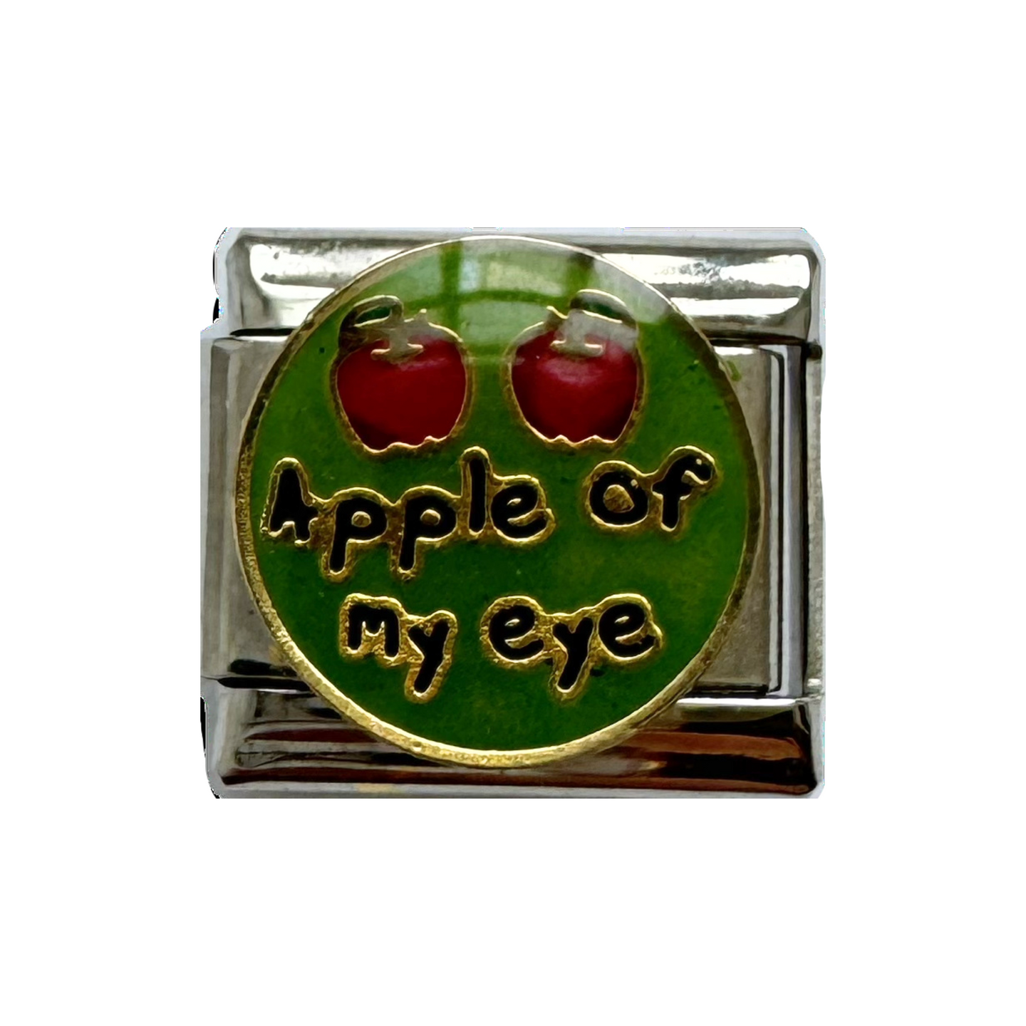 Apple of My Eye Italian Charm